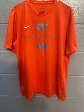 Nike Orange FC Galaxy Dri-FIT Training Tee